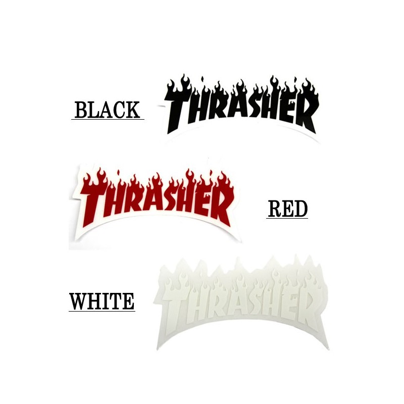 Autocolantes Thrasher Flame Logo Small