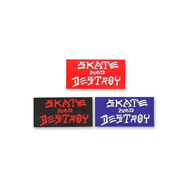 Autocolantes Thrasher Skate & Destroy
