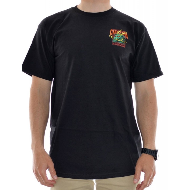 T-Shirt Powell Peralta Caballero Street Dragon - Black