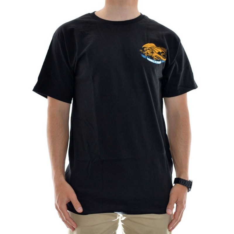 T-Shirt Powell Peralta Oval Dragon - Black